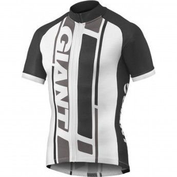 Джерси с коротким рукавом GTS черный/серый, размер LG/XL