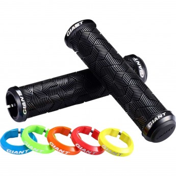 Грипсы GIANT TACTAL с двойным фиксатором, черный Грипсы GIANT TACTAL с двойным фиксатором, черный