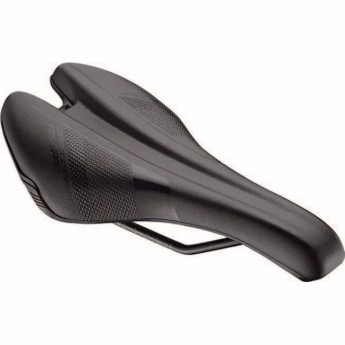 Седло для велосипеда GIANT CONTACT COMFORT тип посадки - FORWARD черный/черный