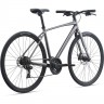 Велосипед дорожный фитнес GIANT ESCAPE 3 DISC (2021) metallic black