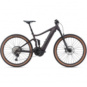 Велосипед горный GIANT STANCE E+ 0 PRO 29ER (2021) двухподвес 29 темно-коричневый