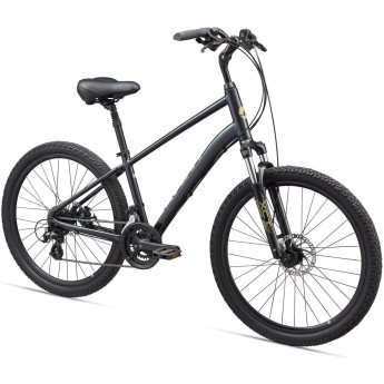 Велосипед городской комфорт GIANT SEDONA DX (2021) metallic black